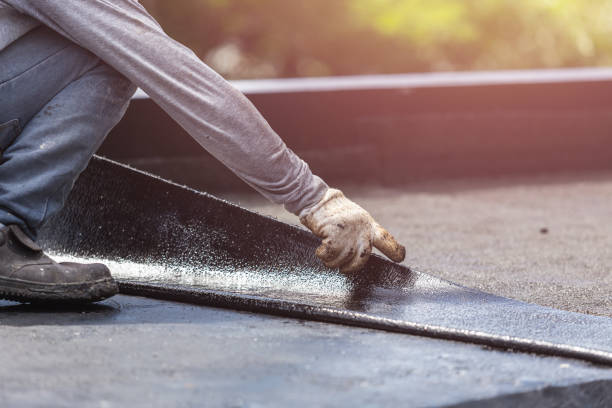 Professional Waterproofing technician working in Burlington, WA